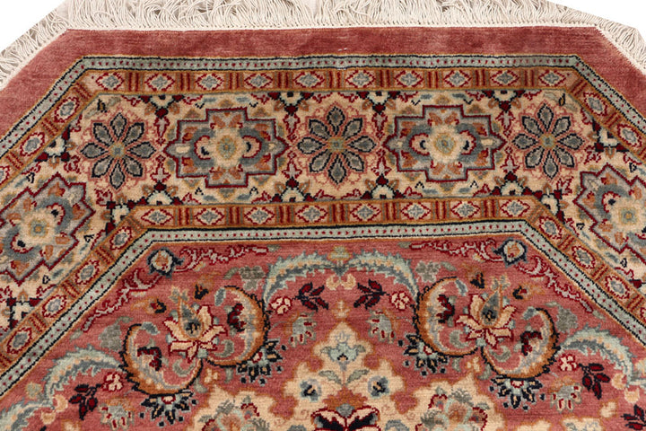 Indian Red Mahal 4' 7 x 4' 7 - No. 52504 - ALRUG Rug Store