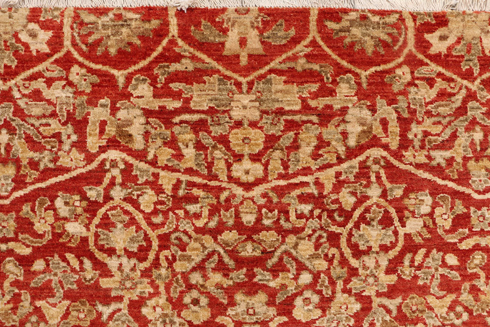 Firebrick Ikat 8' 1 x 9' 7 - No. 52506 - ALRUG Rug Store
