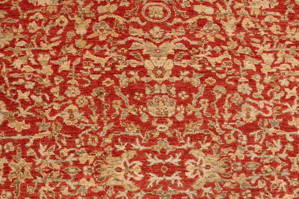 Firebrick Ikat 8' 1 x 9' 7 - No. 52506 - ALRUG Rug Store