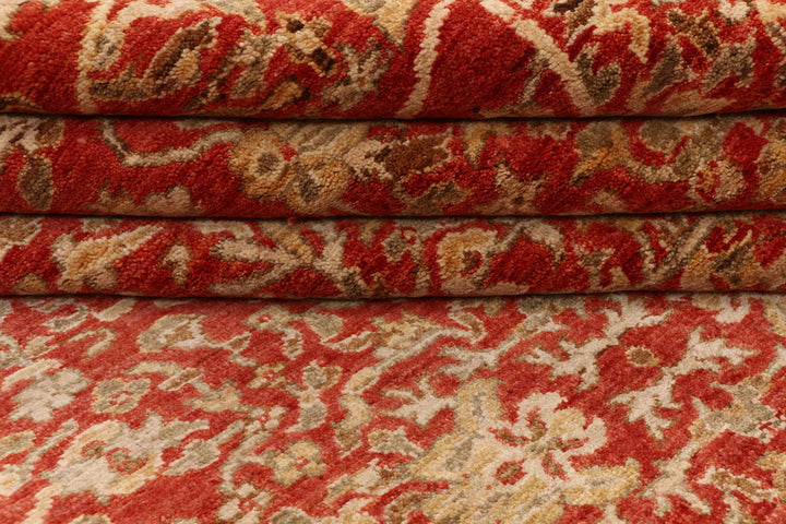 Firebrick Ikat 8' 1 x 9' 7 - No. 52506 - ALRUG Rug Store