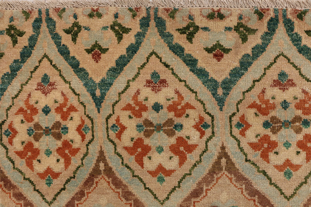 Multi Colored Ikat 7' 10 x 9' 9 - No. 52508 - ALRUG Rug Store