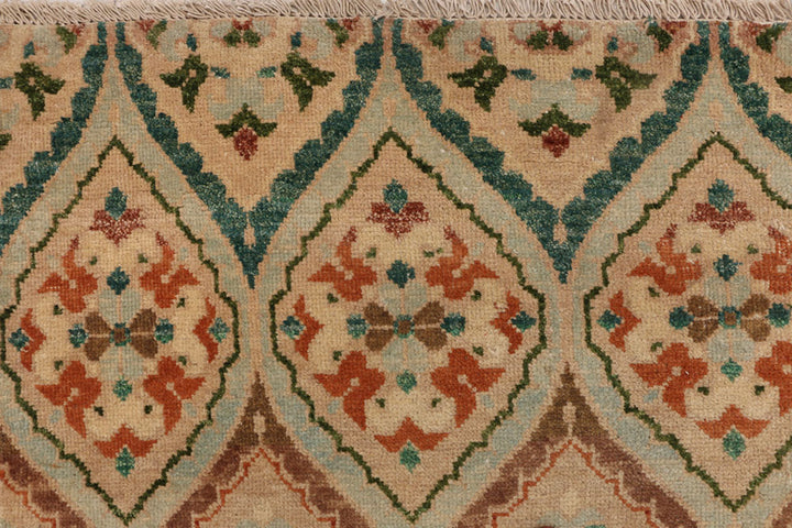 Multi Colored Ikat 7' 10 x 9' 9 - No. 52508 - ALRUG Rug Store