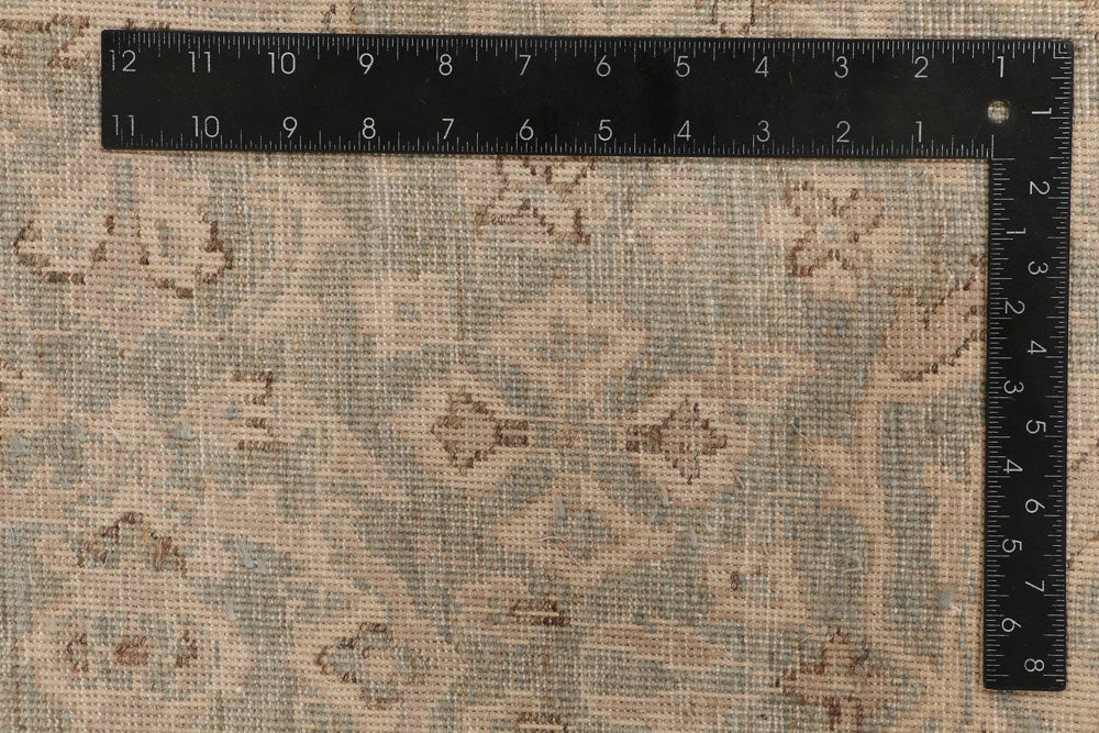 Dark Olive Green Ikat 7' 11 x 9' 9 - No. 52510 - ALRUG Rug Store