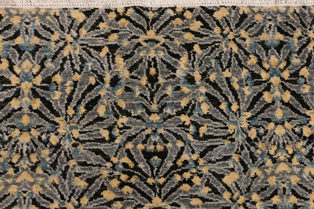 Multi Colored Ikat 6' 5 x 9' 10 - No. 52511 - ALRUG Rug Store