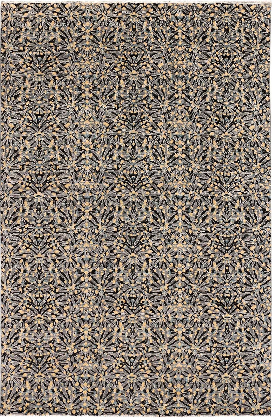 Multi Colored Ikat 6' 5 x 9' 10 - No. 52511 - ALRUG Rug Store