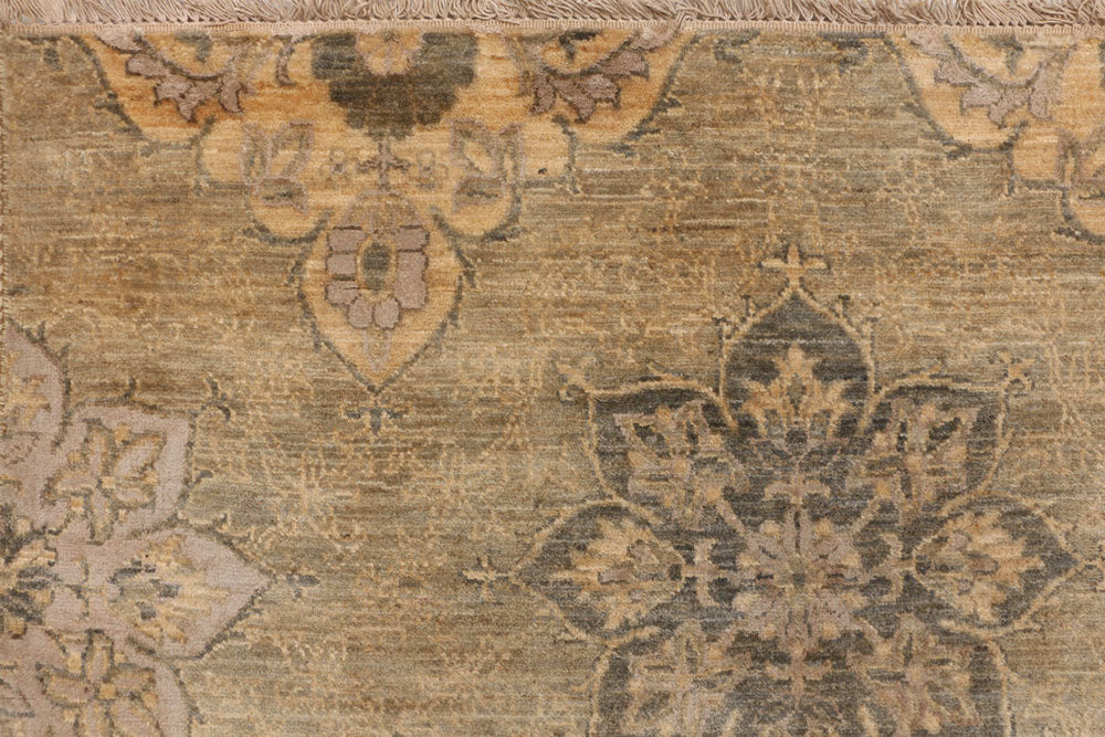 Tan Ikat 8' x 10' 8 - No. 52514 - ALRUG Rug Store