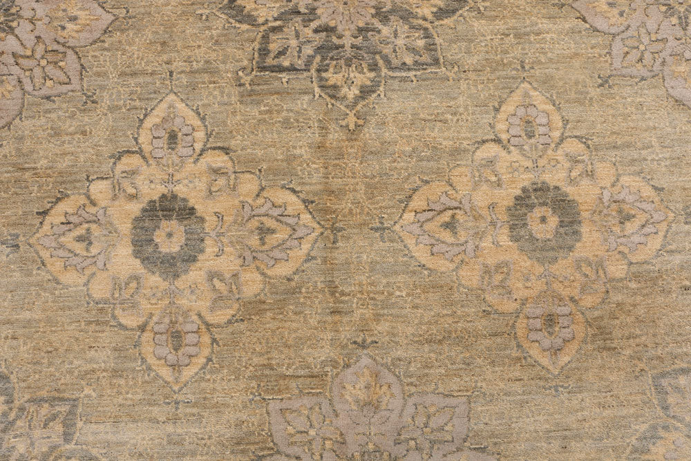 Tan Ikat 8' x 10' 8 - No. 52514 - ALRUG Rug Store