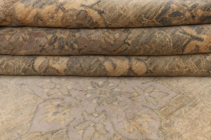 Tan Ikat 8'  x" 10'  8" - No. QA35659