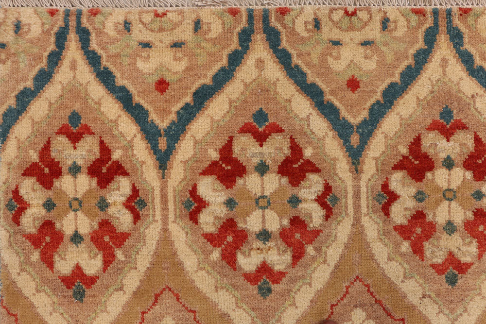 Multi Colored Ikat 7' 10 x 9' 7 - No. 52515 - ALRUG Rug Store