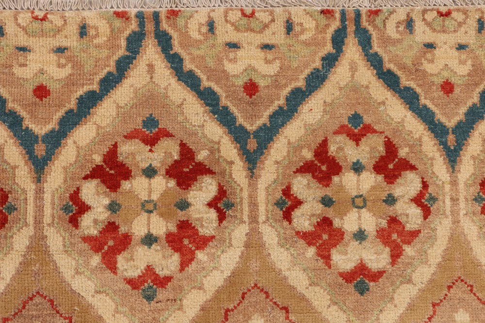 Multi Colored Ikat 7' 10 x 9' 7 - No. 52515 - ALRUG Rug Store