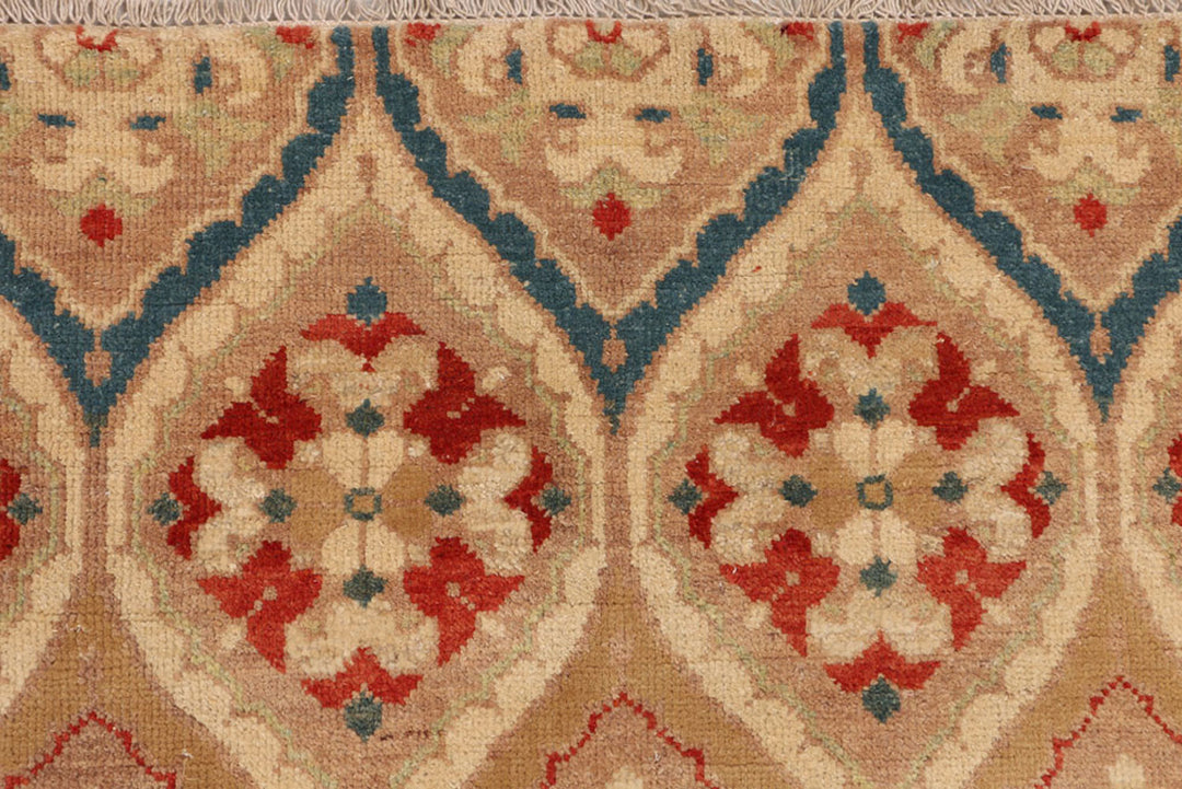 Multi Colored Ikat 7'  10" x 9'  7" - No. QA44298