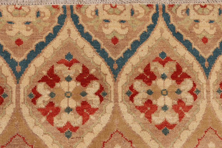 Multi Colored Ikat 7'  10" x 9'  7" - No. QA44298