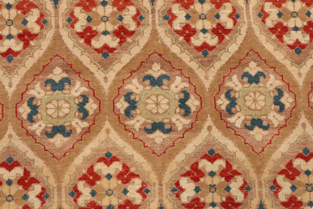 Multi Colored Ikat 7' 10 x 9' 7 - No. 52515 - ALRUG Rug Store