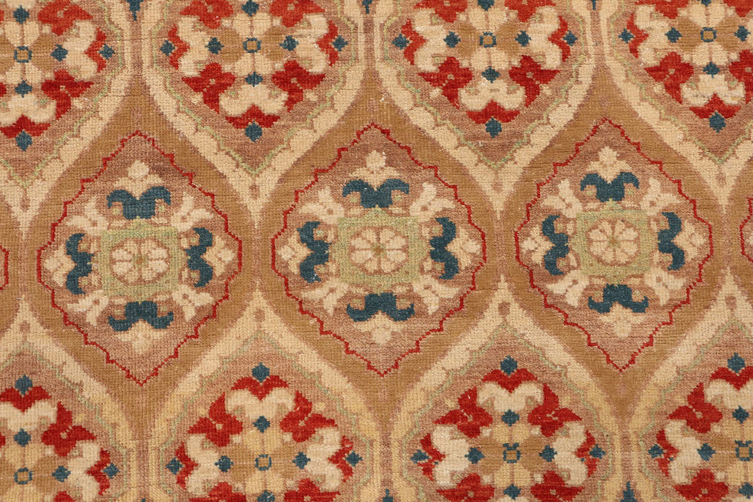 Multi Colored Ikat 7'  10" x 9'  7" - No. QA44298