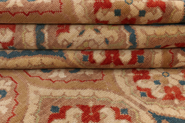 Multi Colored Ikat 7' 10 x 9' 7 - No. 52515 - ALRUG Rug Store