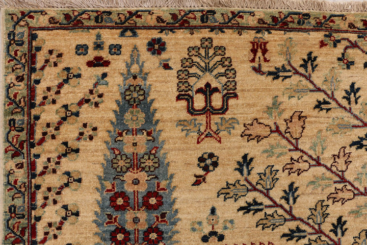 Blanched Almond Gabbeh 5' 7 x 7' 9 - No. 52519 - ALRUG Rug Store