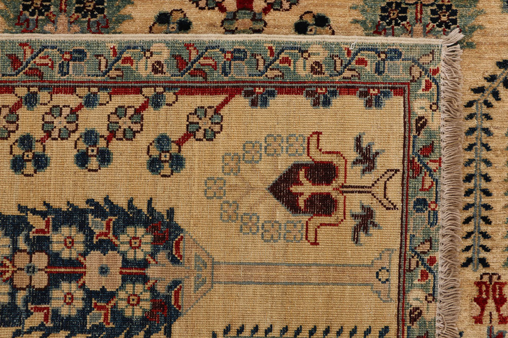 Blanched Almond Gabbeh 5' 7 x 7' 9 - No. 52519 - ALRUG Rug Store