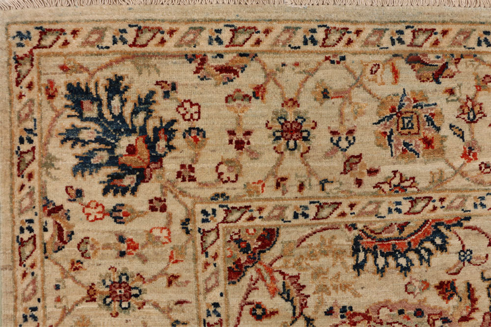 Bisque Ziegler 5' 7 x 7' 10 - No. 52522 - ALRUG Rug Store