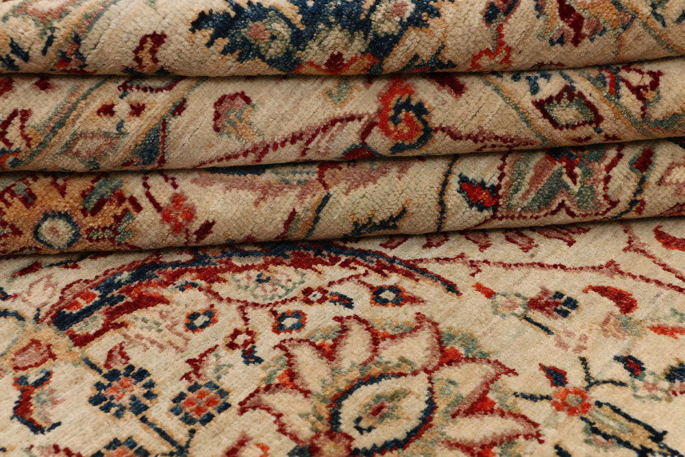 Bisque Ziegler 5' 7 x 7' 10 - No. 52522 - ALRUG Rug Store