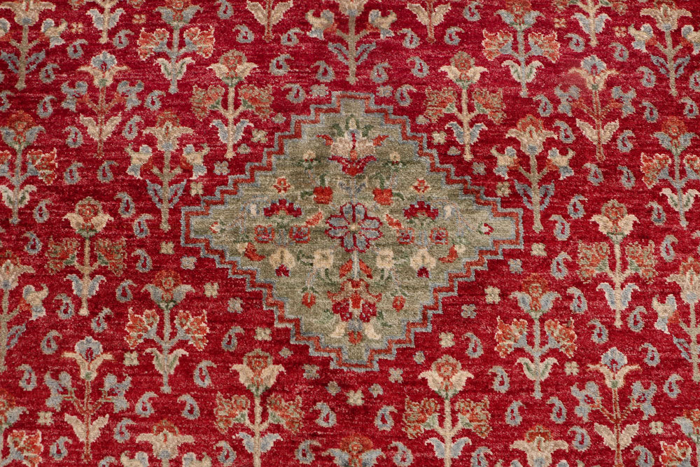 Firebrick Oushak 6' 7 x 9' 11 - No. 52523 - ALRUG Rug Store