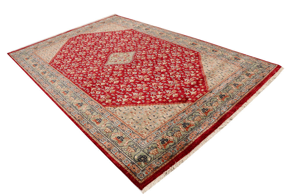 Firebrick Oushak 6' 7 x 9' 11 - No. 52523 - ALRUG Rug Store