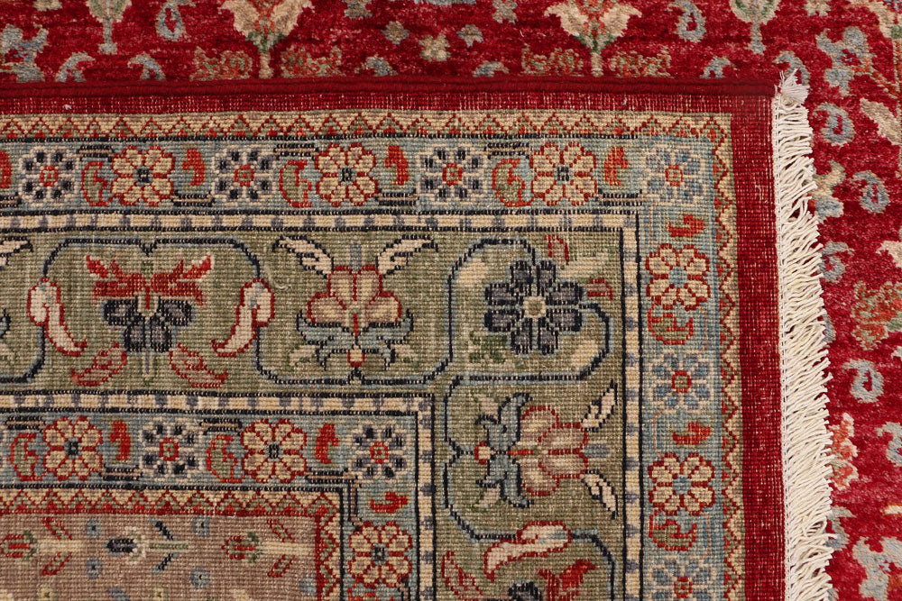 Firebrick Oushak 6' 7 x 9' 11 - No. 52523 - ALRUG Rug Store