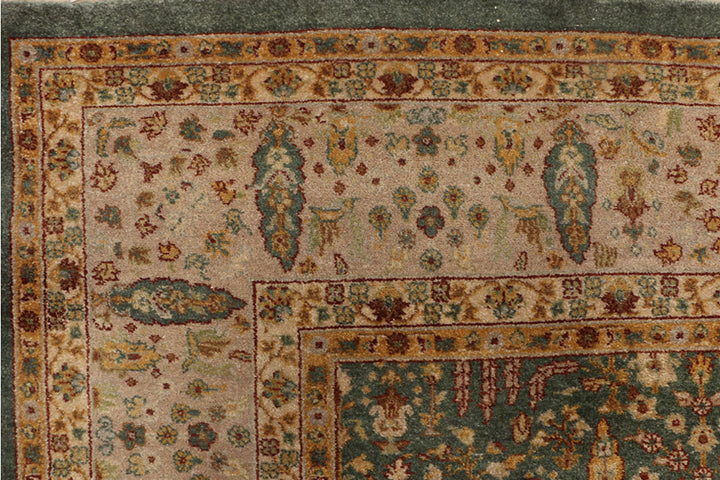 Dark Olive Green Mahal 8' 1 x 9' 11 - No. 52530 - ALRUG Rug Store