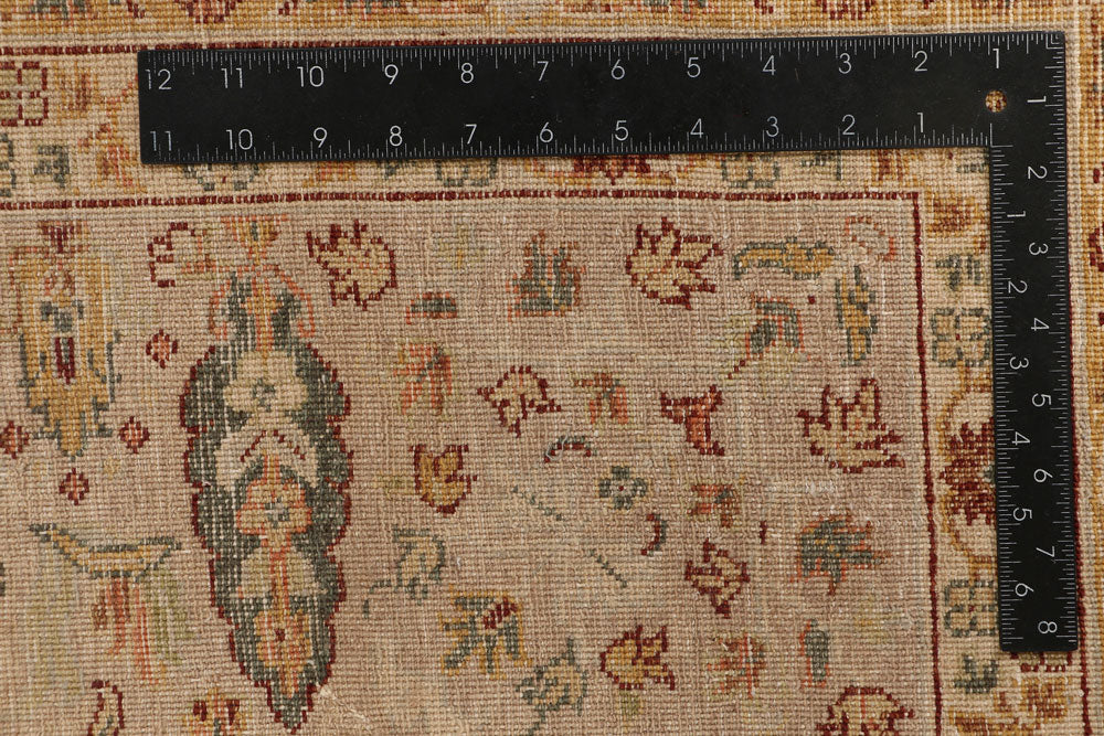 Dark Olive Green Mahal 8' 1 x 9' 11 - No. 52530 - ALRUG Rug Store