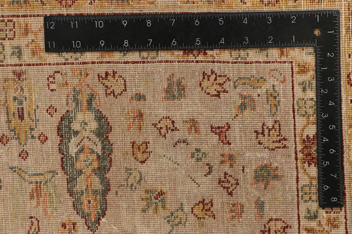 Dark Olive Green Mahal 8' 1 x 9' 11 - No. 52530 - ALRUG Rug Store