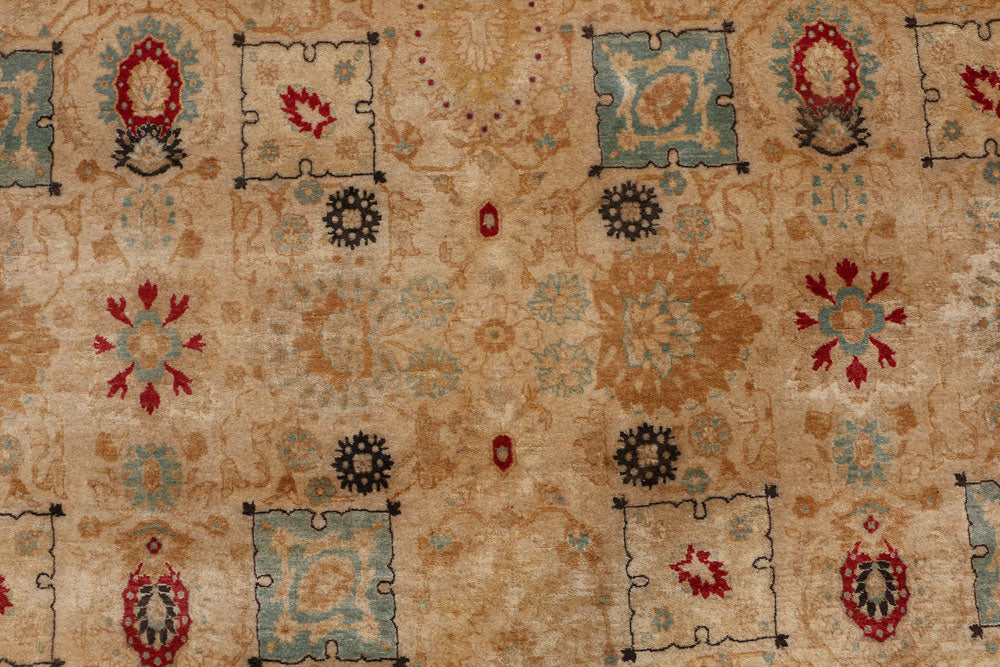 Navajo White Bakhtiar 8' 1 x 10' 3 - No. 52533 - ALRUG Rug Store