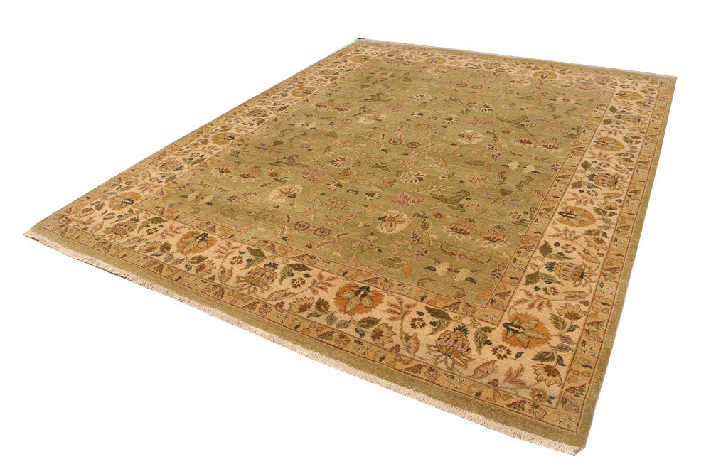 Dark Khaki Mahal 8' 1 x 10' 3 - No. 52534 - ALRUG Rug Store