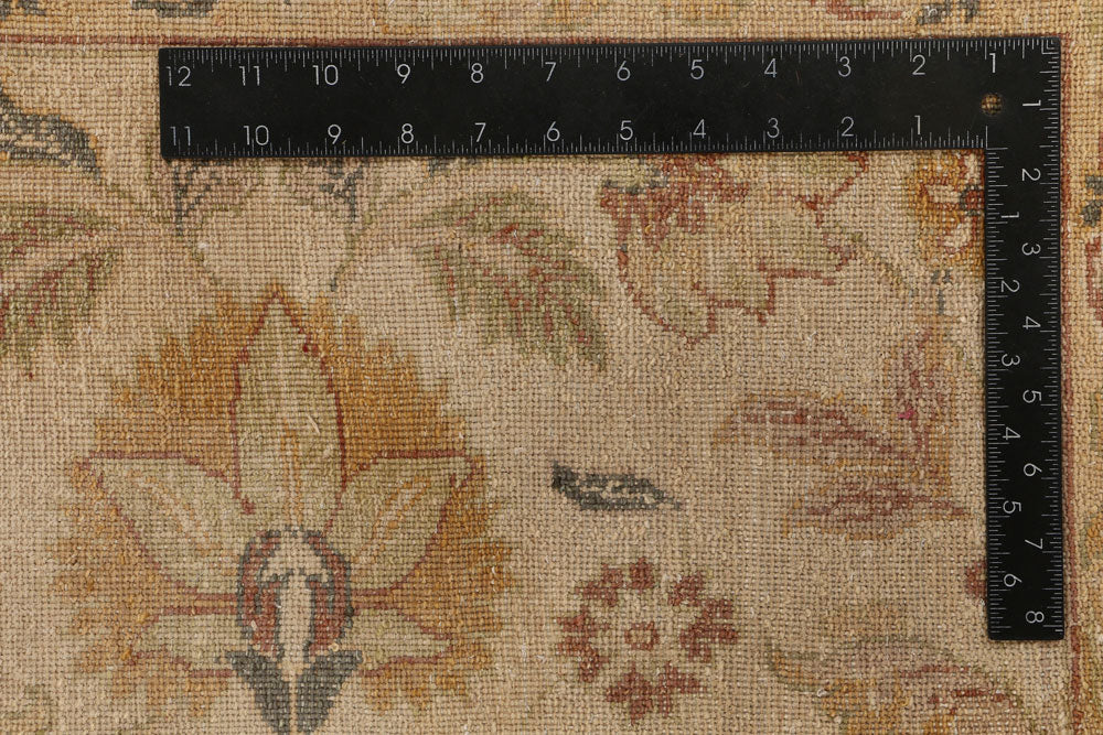 Dark Khaki Mahal 8' 1 x 10' 3 - No. 52534 - ALRUG Rug Store