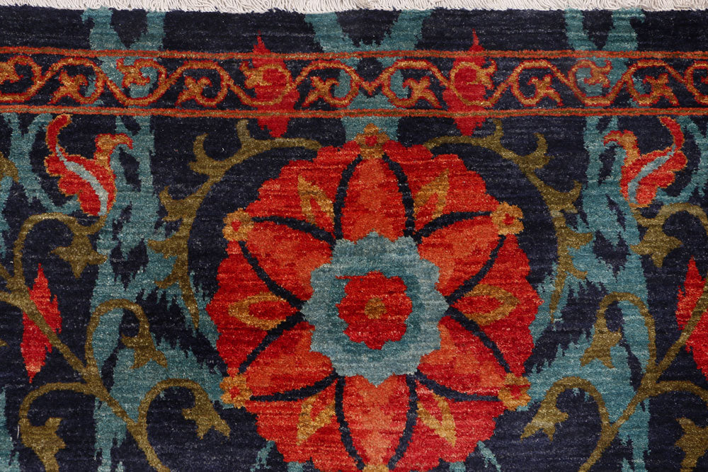 Midnight Blue Gabbeh 8' 1 x 10' 1 - No. 52540 - ALRUG Rug Store