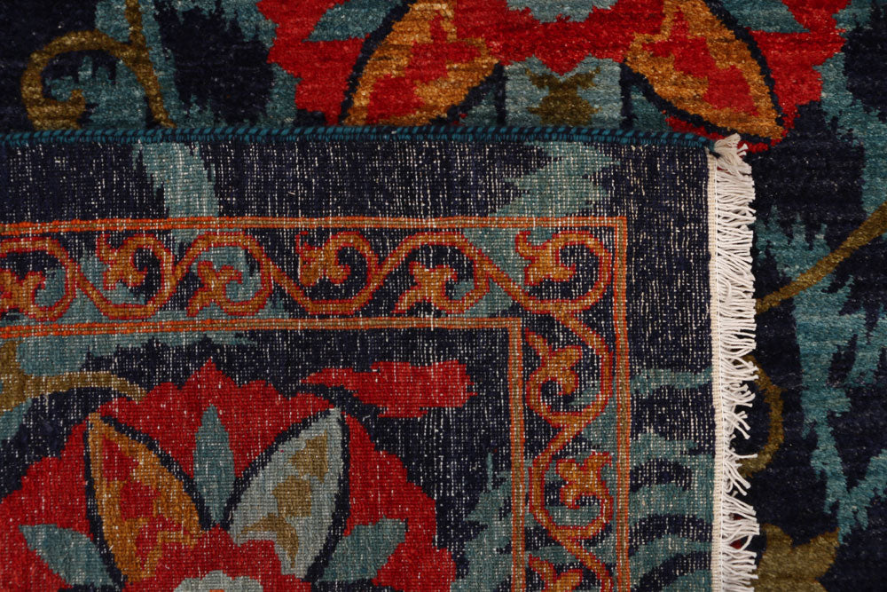 Midnight Blue Gabbeh 8' 1 x 10' 1 - No. 52540 - ALRUG Rug Store