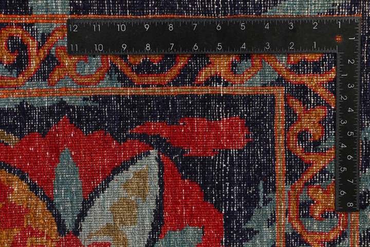 Midnight Blue Gabbeh 8' 1 x 10' 1 - No. 52540 - ALRUG Rug Store