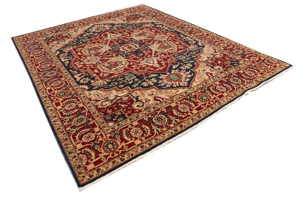 Multi Colored Ziegler 7' 11 x 9' 10 - No. 52545 - ALRUG Rug Store
