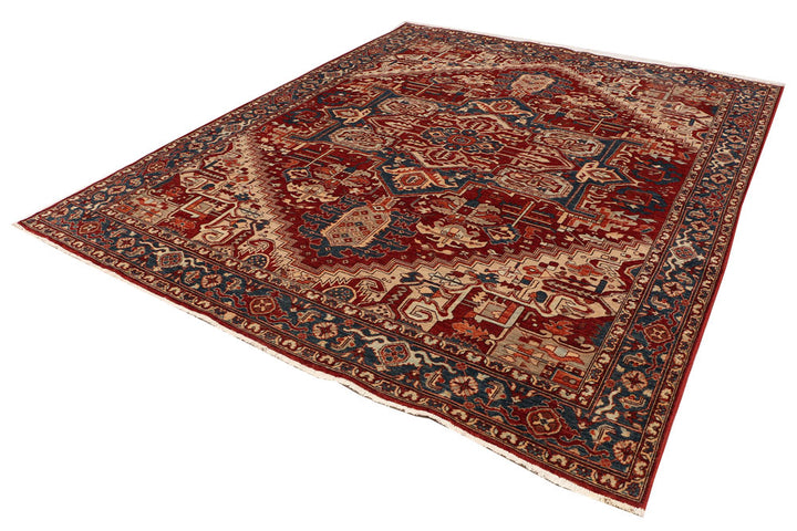 Maroon Ziegler 7' 10 x 9' 5 - No. 52546 - ALRUG Rug Store