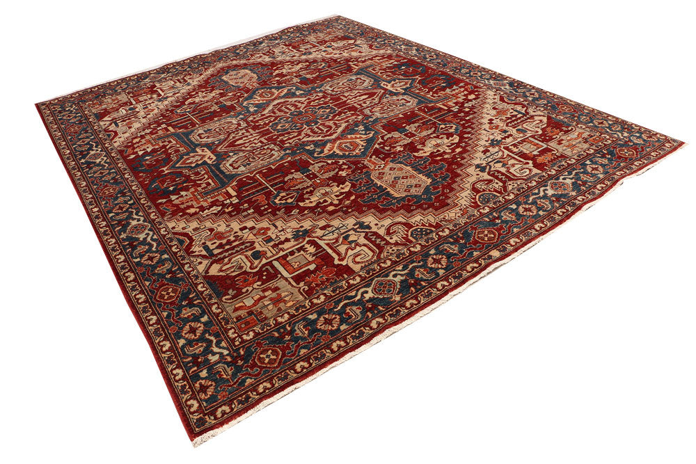 Maroon Ziegler 7' 10 x 9' 5 - No. 52546 - ALRUG Rug Store
