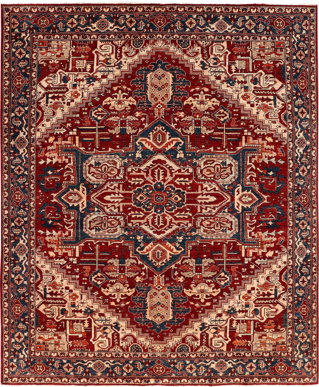 Maroon Ziegler 7' 10 x 9' 5 - No. 52546 - ALRUG Rug Store