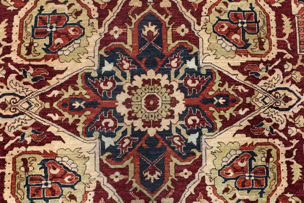 Multi Colored Ziegler 9' 1 x 11' 11 - No. 52548 - ALRUG Rug Store
