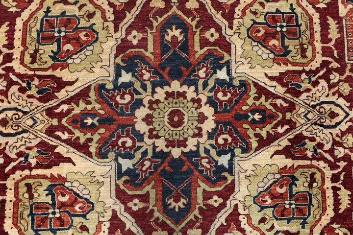 Multi Colored Ziegler 9' 1 x 11' 11 - No. 52548 - ALRUG Rug Store