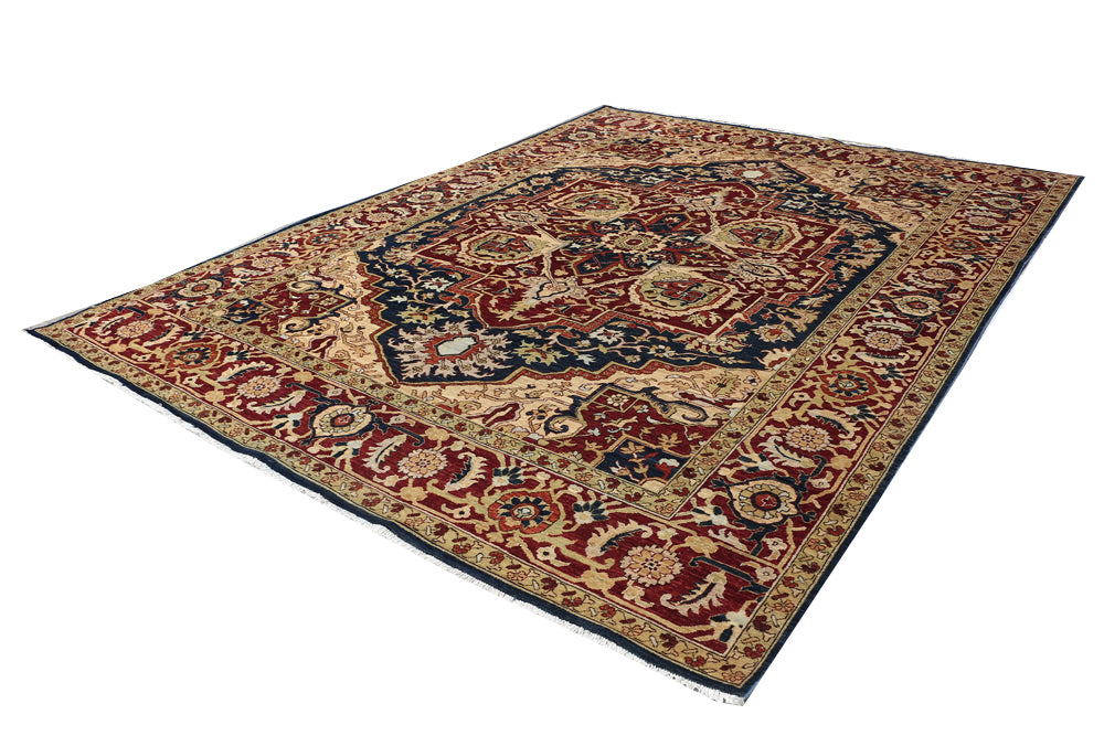 Multi Colored Ziegler 9' 1 x 11' 11 - No. 52548 - ALRUG Rug Store