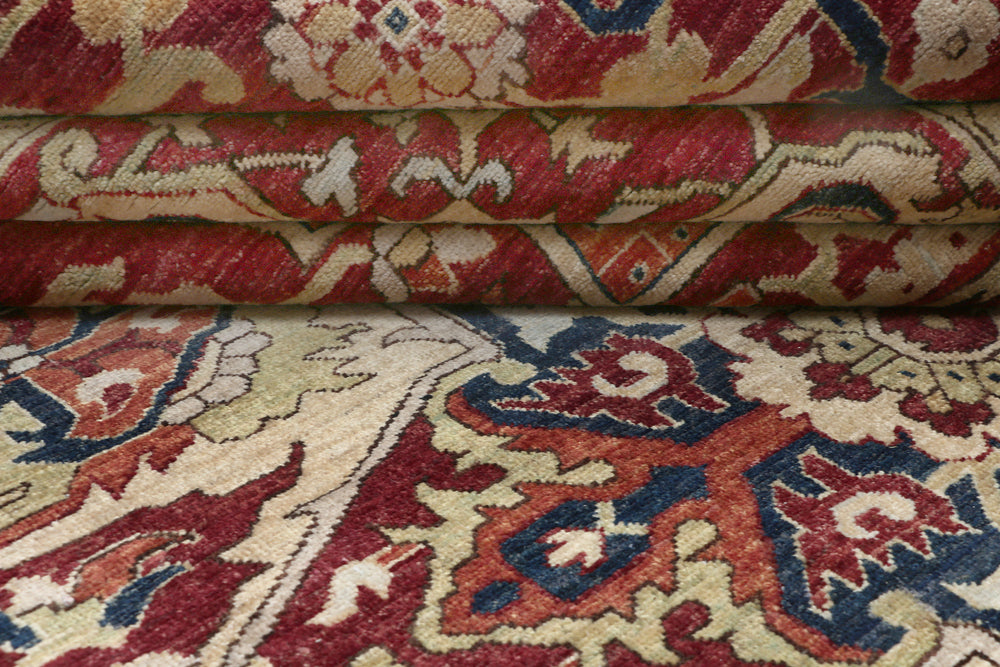 Multi Colored Ziegler 9' 1 x 11' 11 - No. 52548 - ALRUG Rug Store