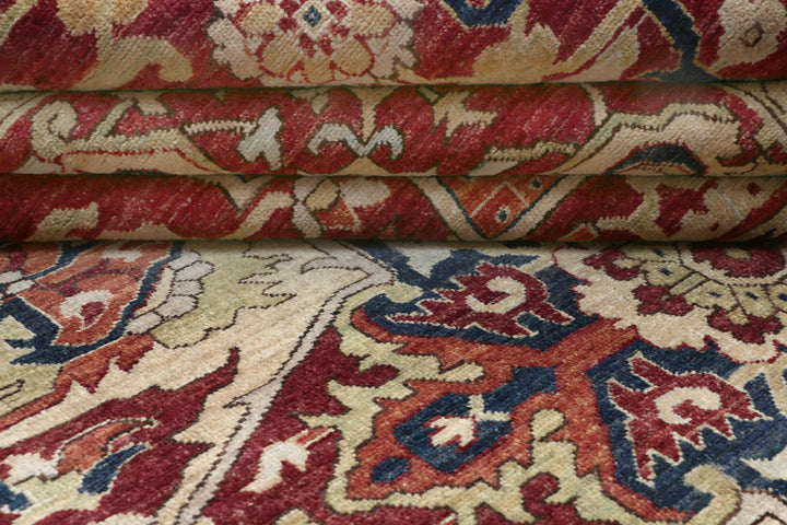 Multi Colored Ziegler 9' 1 x 11' 11 - No. 52548 - ALRUG Rug Store