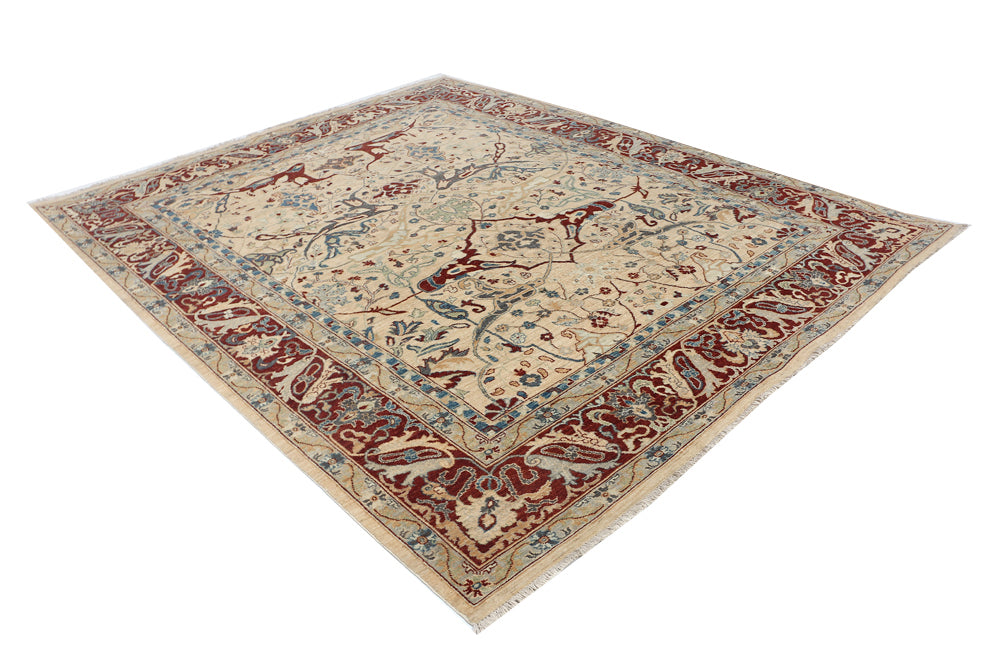Blanched Almond Ziegler 8' x 9' 11 - No. 52549 - ALRUG Rug Store