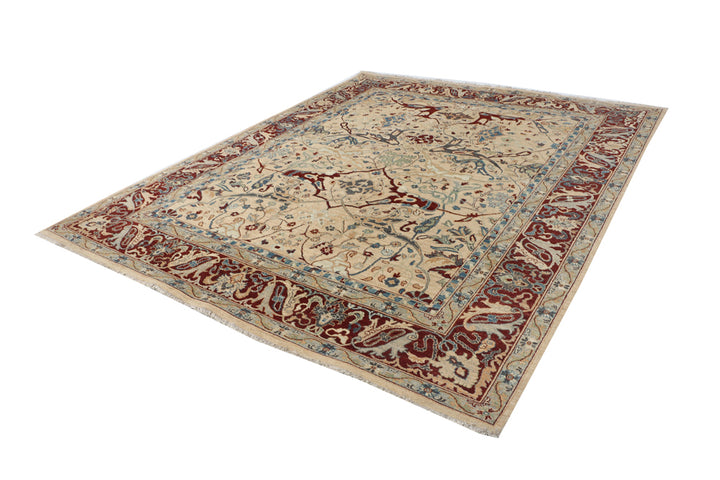 Blanched Almond Ziegler 8' x 9' 11 - No. 52549 - ALRUG Rug Store