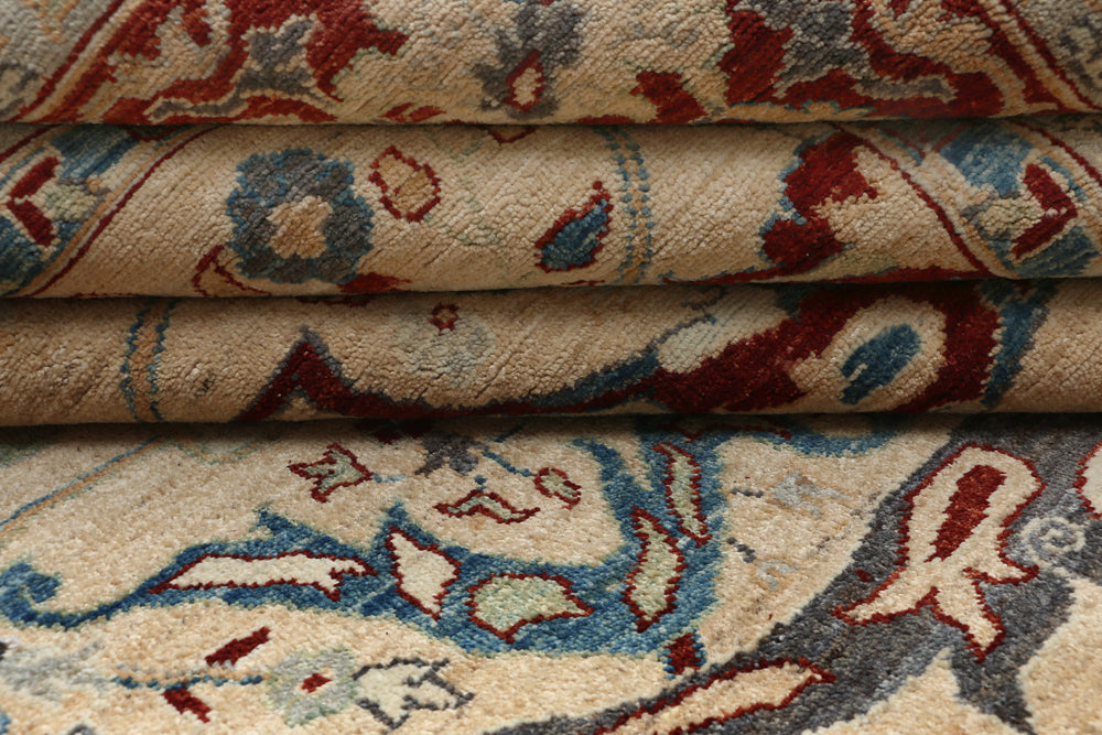 Blanched Almond Ziegler 8' x 9' 11 - No. 52549 - ALRUG Rug Store