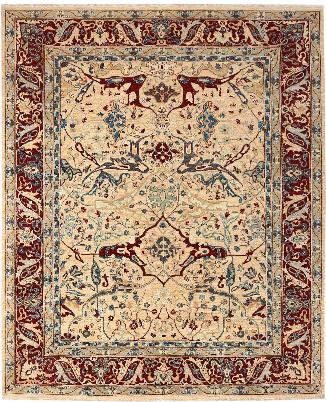 Blanched Almond Ziegler 8' x 9' 11 - No. 52549 - ALRUG Rug Store