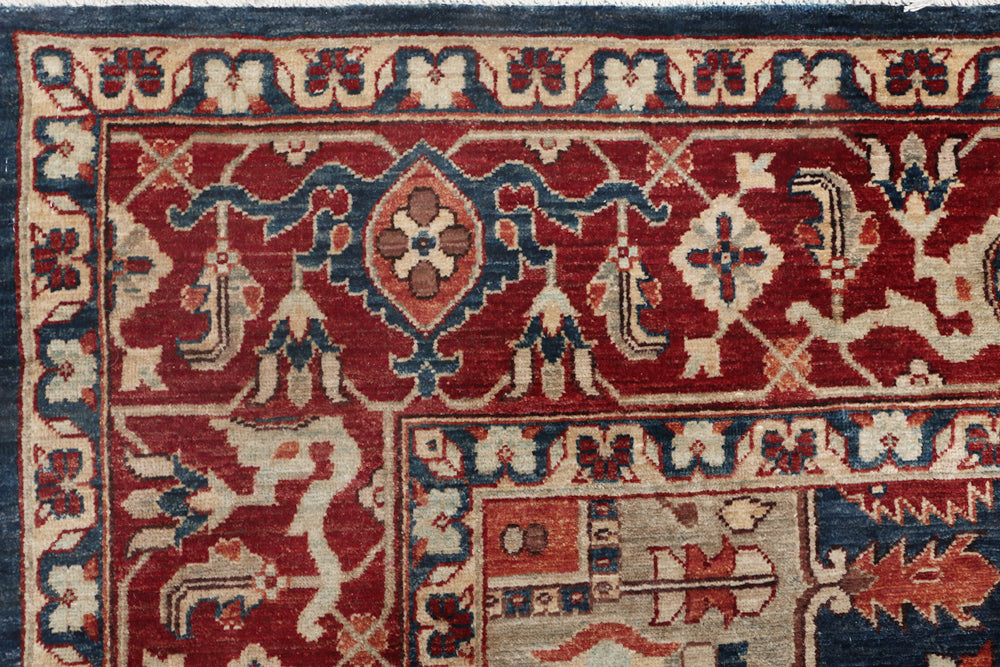 Multi Colored Ziegler 8' 11 x 11' 11 - No. 52550 - ALRUG Rug Store