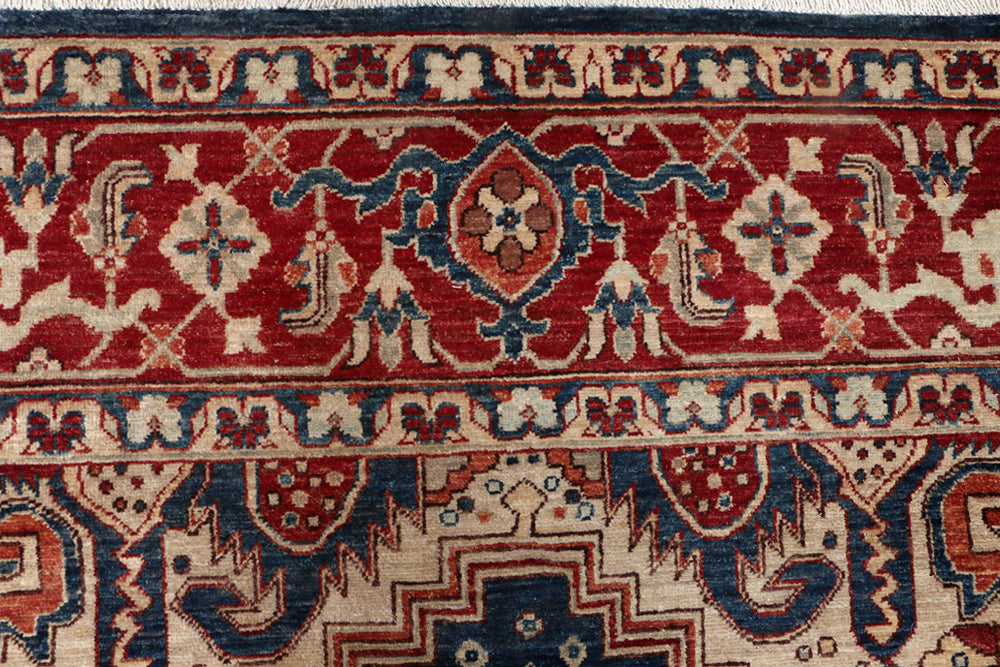 Multi Colored Ziegler 8' 11 x 11' 11 - No. 52550 - ALRUG Rug Store